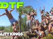 Reality Kings - Horny Friends Are All Into Wild And Steamy Orgy Party By The Pool